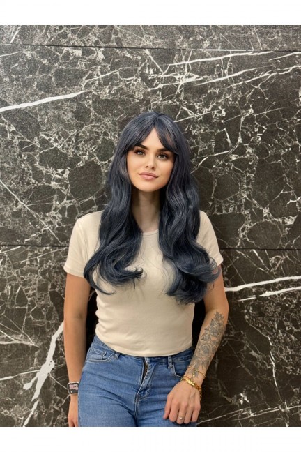 Dalgalı Perçemli Peruk Model Gül11 Dalgalı Perçemli Peruk Model Gül11