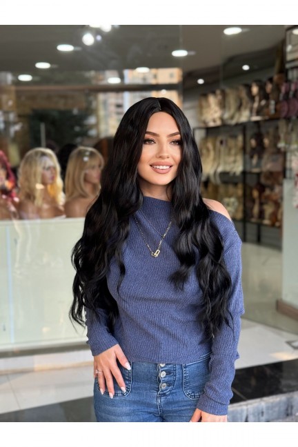 Exclusive Özel Siyah Dalgalı Peruk Exclusive Özel Siyah Dalgalı Peruk