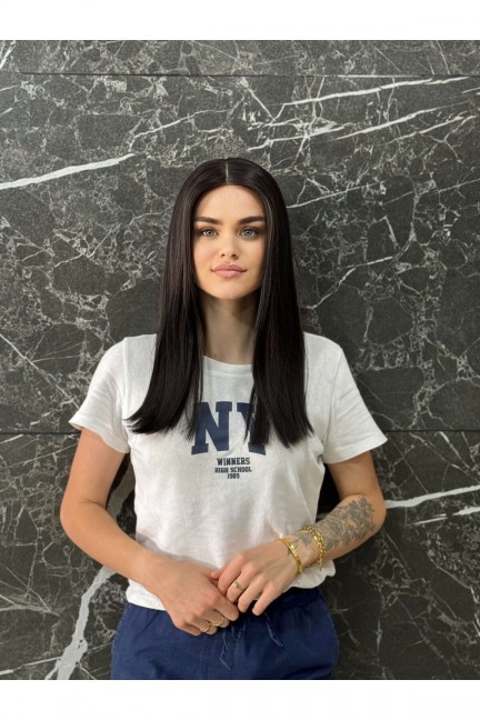 Kahve Tonu Düz Perçemli Peruk Model Toma21 Kahve Tonu Düz Perçemli Peruk Model Toma21