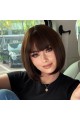 Kahve Tonu Perçemli Küt Model Kahve Tonu Perçemli Küt Model