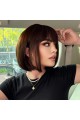 Kahve Tonu Perçemli Küt Model Kahve Tonu Perçemli Küt Model