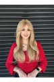 Karamel Sarısı Maşa Dalgalı Perçemli Vip Peruk Karamel Sarısı Maşa Dalgalı Perçemli Vip Peruk