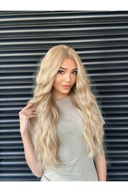 Karamel Yoğun Dalgalı Vip Peruk Model Karamel Yoğun Dalgalı Vip Peruk Model