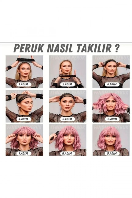 Kızıl Perçemli Vip Peruk Kızıl Perçemli Vip Peruk
