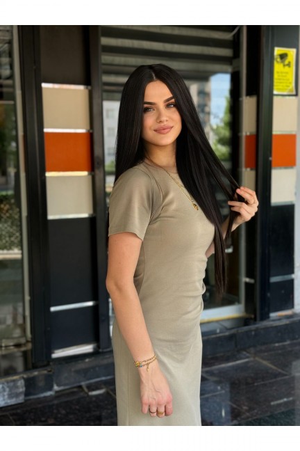 Koyu Kestane Düz Peruk - Yeni Sezon Koyu Kestane Düz Peruk - Yeni Sezon