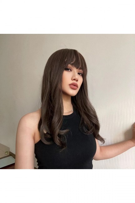 Kumral Perçemli Özel Peruk Model Kumral Perçemli Özel Peruk Model