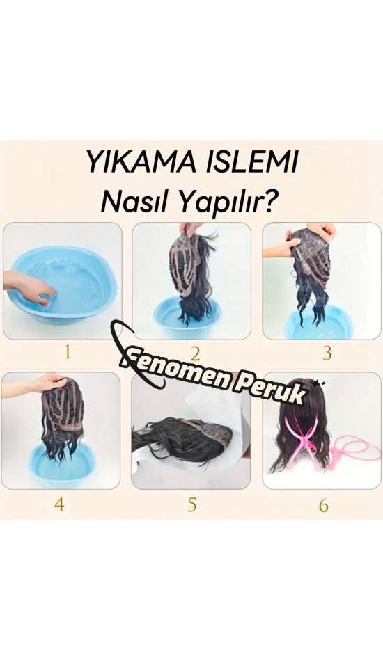 Luxury Dalgalı Perçemsiz Ombreli Peruk - Gerçek Saç Dokusunda A+++ Kalitede Luxury Dalgalı Perçemsiz Ombreli Peruk - Gerçek Saç Dokusunda A+++ Kalitede