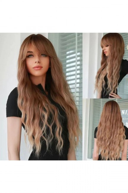 Luxury Kıvırıcık Ombreli Perçemli Model Luxury Kıvırıcık Ombreli Perçemli Model