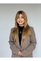 Luxury Ombreli Düz Vip Peruk Luxury Ombreli Düz Vip Peruk