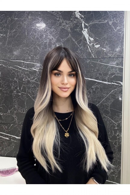 Luxury Ombreli Ön Işıltılı Vip Özel Seri Peruk Luxury Ombreli Ön Işıltılı Vip Özel Seri Peruk