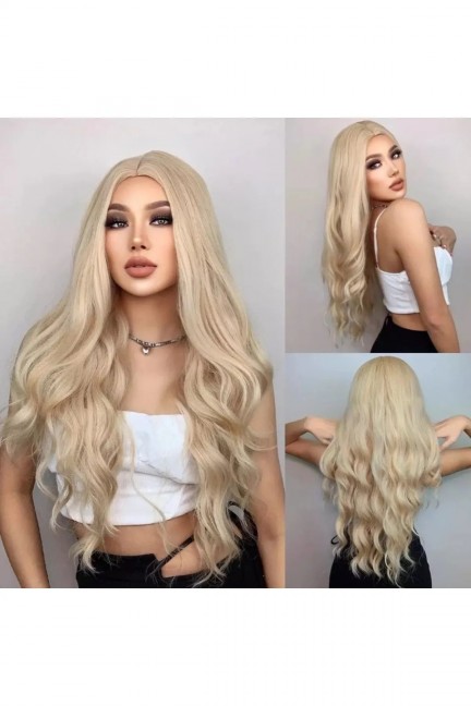 Luxury Özel Karamel Tonunda Perçemsiz Peruk Luxury Özel Karamel Tonunda Perçemsiz Peruk