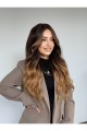 Luxury Perçemsiz Ombreli Ön Işıltılı Vip Peruk Luxury Perçemsiz Ombreli Ön Işıltılı Vip Peruk