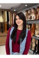 Luxury Vip Koyu Kestane Katlı Kesim Peruk Luxury Vip Koyu Kestane Katlı Kesim Peruk