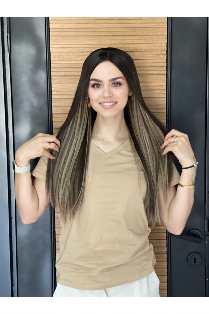 Luxury Vip Özel Ombreli Peruk Model Luxury Vip Özel Ombreli Peruk Model
