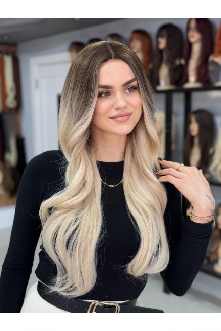 Luxury Vip Perçemsiz Ombreli Peruk
