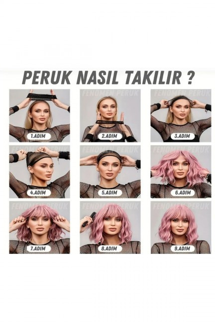 Luxury Vip Platin Ombreli Peruk Model Luxury Vip Platin Ombreli Peruk Model