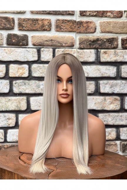 Luxury Yeni Sezon Perçemsiz Açık Ombreli Model