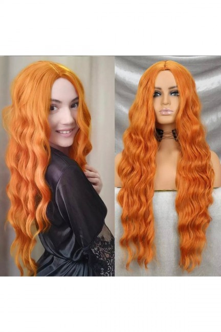Luxury Yoğun Dalgalı Bakır Perçemsiz Model Luxury Yoğun Dalgalı Bakır Perçemsiz Model
