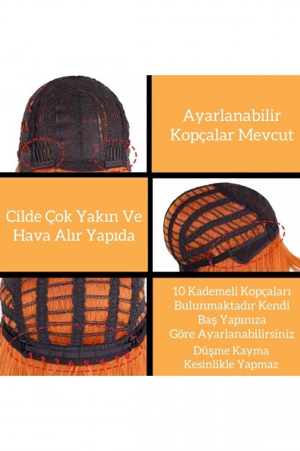 Luxury Yoğun Dalgalı Bakır Perçemsiz Model Luxury Yoğun Dalgalı Bakır Perçemsiz Model