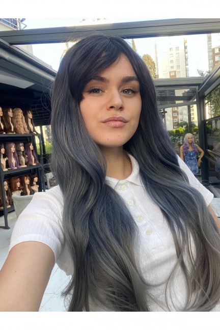 Özel Perçemli Dalgalı Peruk Model Özel Perçemli Dalgalı Peruk Model