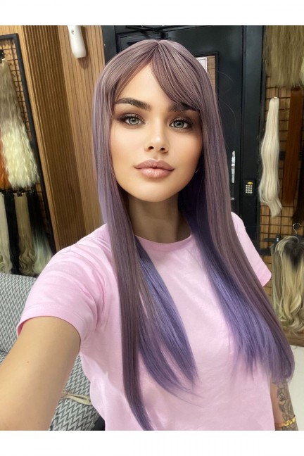 Perçemli Düz Peruk Model Doğa-19