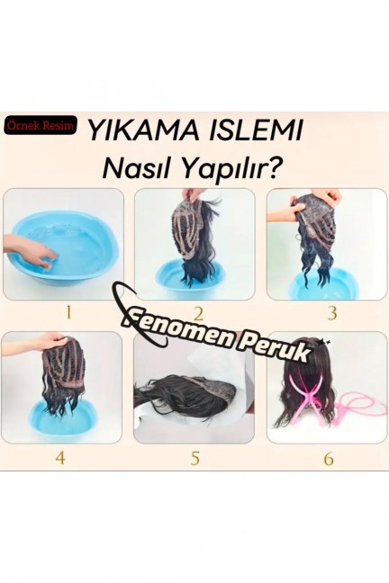 Platin Dalgalı Perçemsiz En’Ler Vip Peruk Platin Dalgalı Perçemsiz En’Ler Vip Peruk
