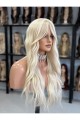 Platin Dalgalı Soğuk Sarı Işıltılı Vip Peruk Platin Dalgalı Soğuk Sarı Işıltılı Vip Peruk