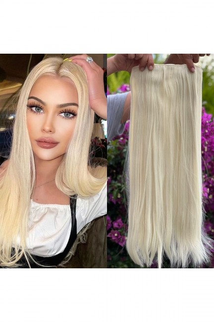 Platin Yarımay +2 Yan Düz Çıt Çıt - 65cm Fiber Sentetik Platin Yarımay +2 Yan Düz Çıt Çıt - 65cm Fiber Sentetik