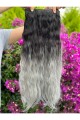 Siyah Gri Yarımay +2 Yan Dalgalı Çıt Çıt - 65 Cm Fiber Sentetik Siyah Gri Yarımay +2 Yan Dalgalı Çıt Çıt - 65 Cm Fiber Sentetik