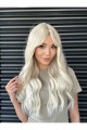 Soğuk Sarı Perçemli Dalgalı Peruk Model Soğuk Sarı Perçemli Dalgalı Peruk Model
