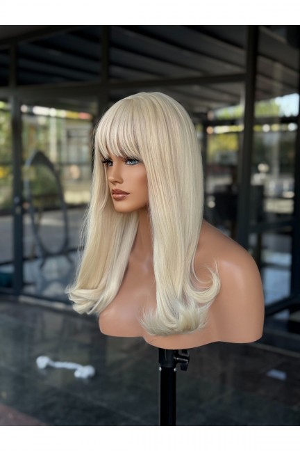 Soğuk Sarı Vip Peruk Model Soğuk Sarı Vip Peruk Model