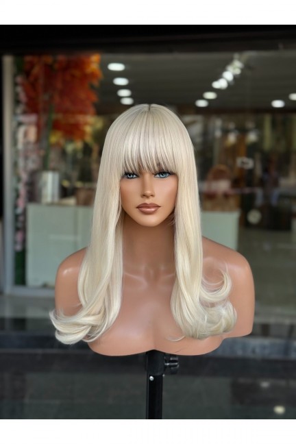 Soğuk Sarı Vip Peruk Model Soğuk Sarı Vip Peruk Model