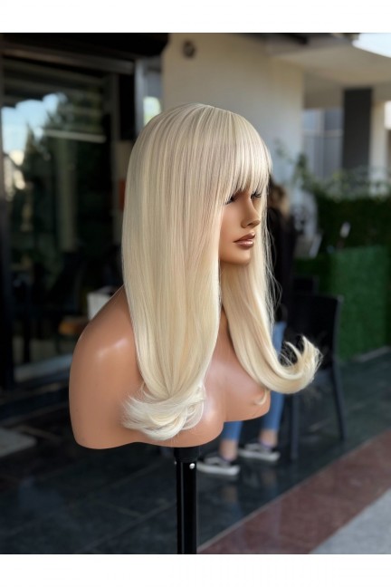 Soğuk Sarı Vip Peruk Model Soğuk Sarı Vip Peruk Model