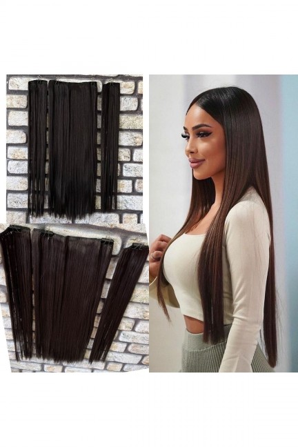 Yarımay+2 Yan Koyu Kahve Düz 75 cm Yarımay+2 Yan Koyu Kahve Düz 75 cm