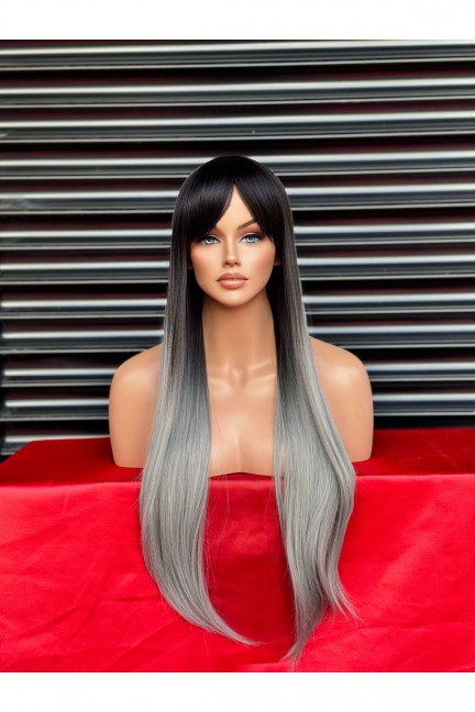 Yeni Model Siyah Gri Peruk Model - Fön Maşa Uygulaması Yapılabilir Yeni Model Siyah Gri Peruk Model - Fön Maşa Uygulaması Yapılabilir