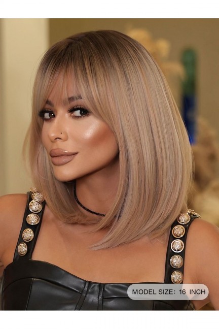 Yeni Sezon Luxury Ombreli Bob Kısa Vip Peruk Yeni Sezon Luxury Ombreli Bob Kısa Vip Peruk