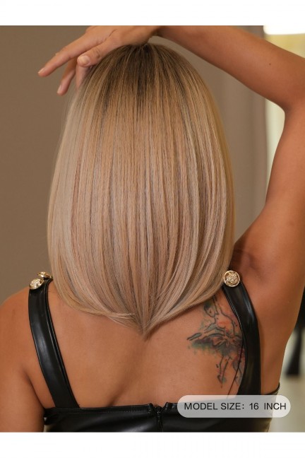 Yeni Sezon Luxury Ombreli Bob Kısa Vip Peruk Yeni Sezon Luxury Ombreli Bob Kısa Vip Peruk